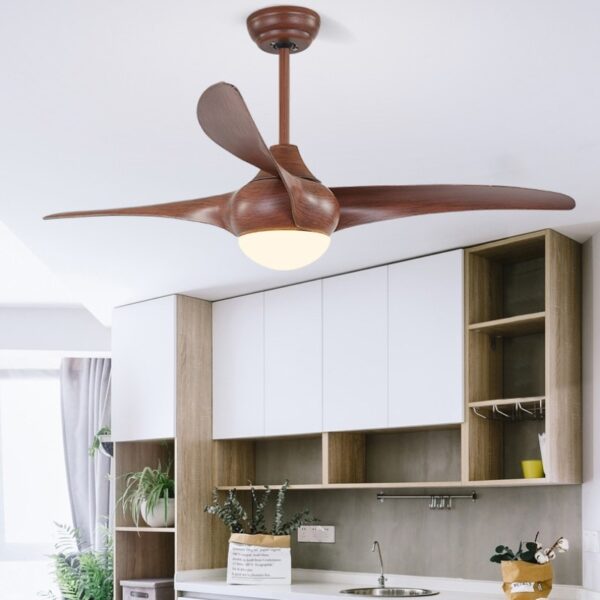 Curlew Dark Brown Under-light Ceiling Fans - Image 7