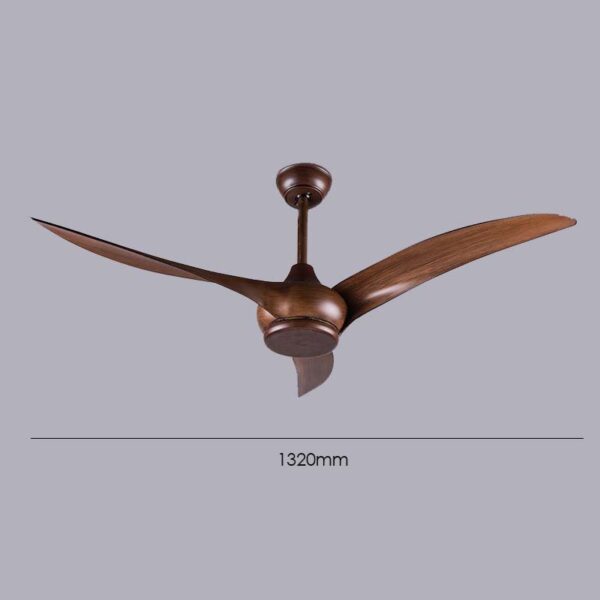 Curlew Dark Brown Ceiling Fan - Image 7