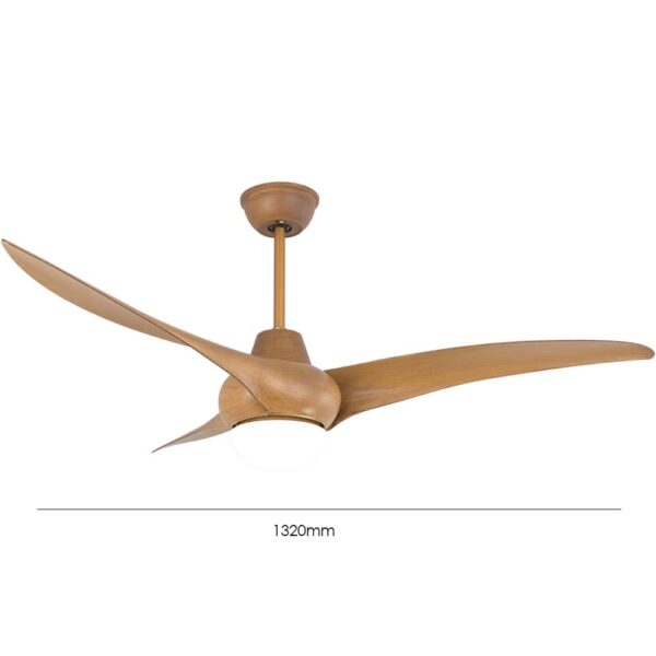 Curlew Pine Under-light Ceiling Fan - Image 8