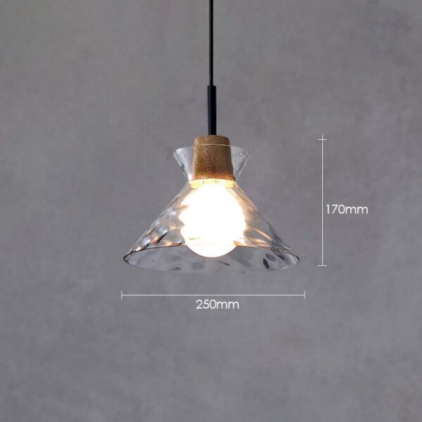 Quilla Glass(B) Pendant Lamp - Image 5