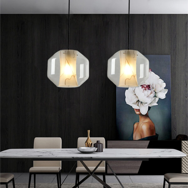 Marbleine Glass (II)Pendant Lamp - Image 3