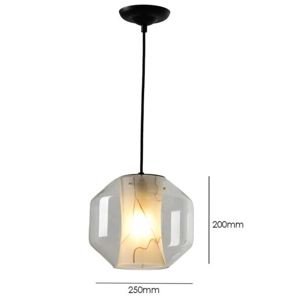 Marbleine Glass (II)Pendant Lamp - Image 5