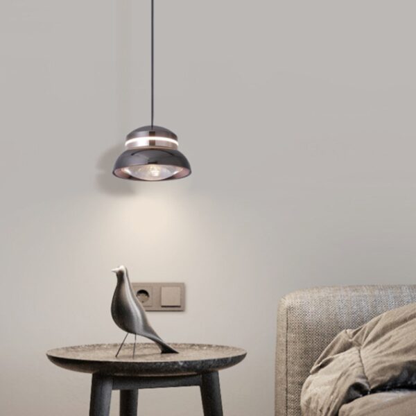 Casimir Pearl Black LED Pendant Lamp