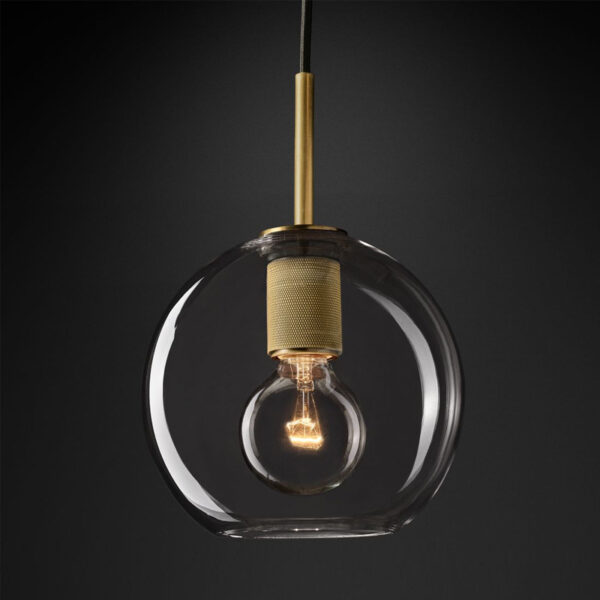 Soloman Glass Round Pendant Lamp