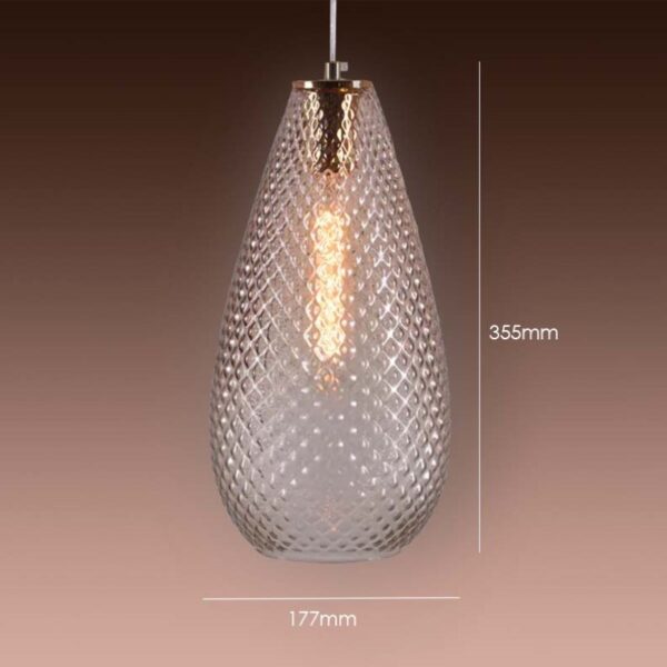 Amber Petals Pendant Lamp - Image 5
