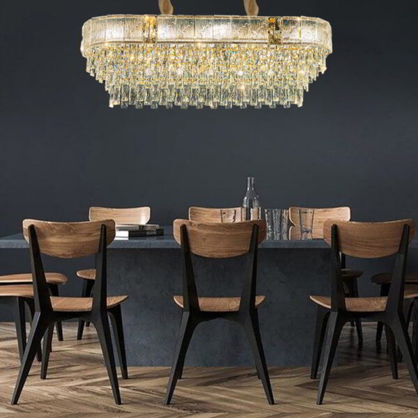 GleamGrace (Glass, Crystal) Chandelier - Image 3