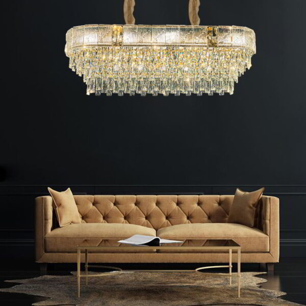 GleamGrace (Glass, Crystal) Chandelier - Image 4