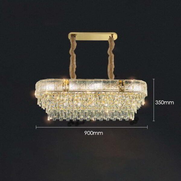 GleamGrace (Glass, Crystal) Chandelier - Image 5