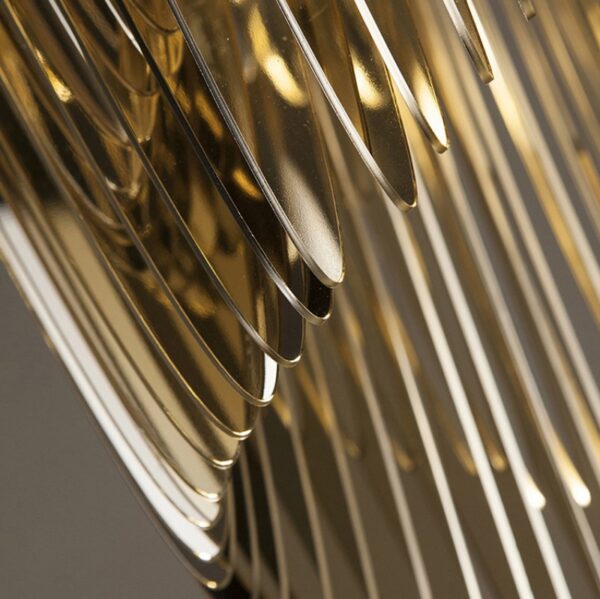 Golden Gleam Hanging Lamp - Image 2