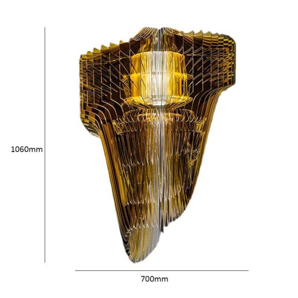 Golden Gleam Hanging Lamp - Image 5