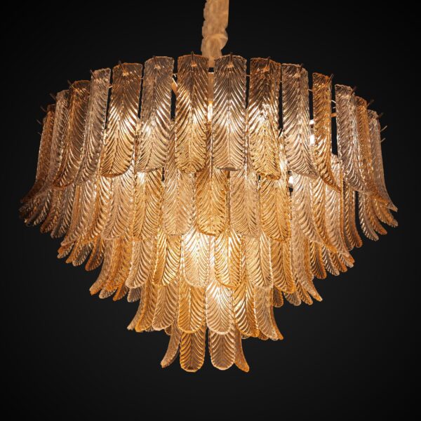 Gold On The Ceiling E14 Chandelier