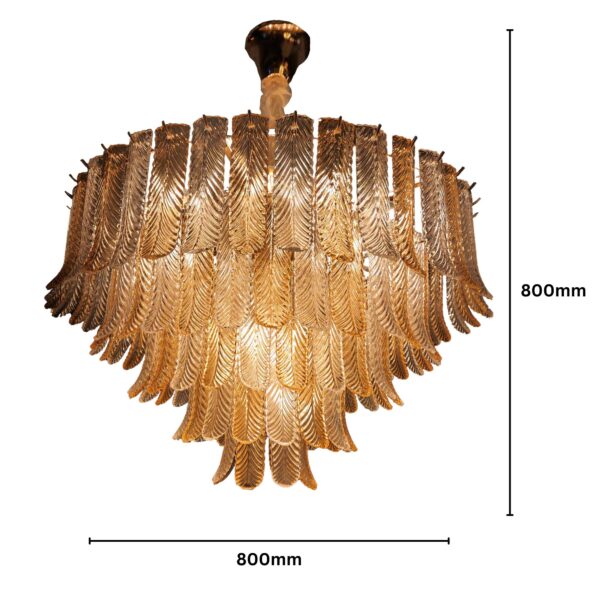 Gold On The Ceiling E14 Chandelier - Image 6