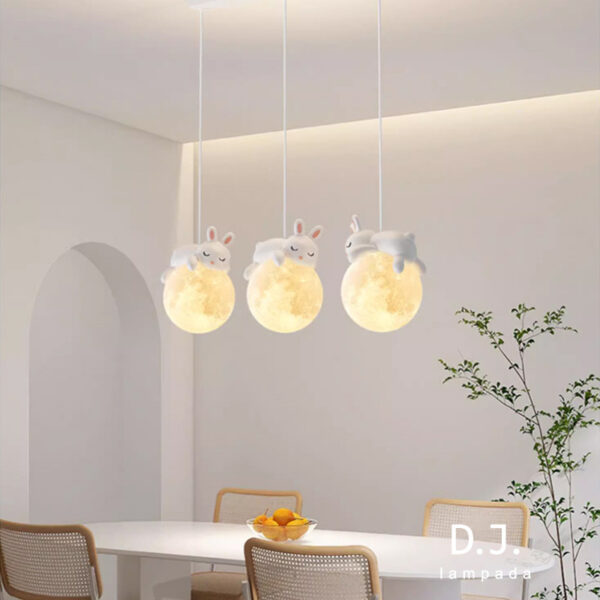 Bunny Bounce Pendant Lamp - Image 5