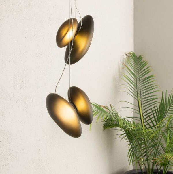 Calm Crest Glass Pendant Lamp - Image 3