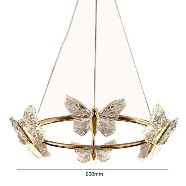 Flutter Gold 6 Hanging Lamp - Image 5