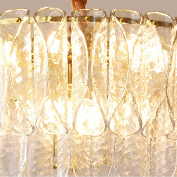 Mimosa (Round) Glass Chandelier - Image 2