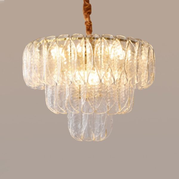 Mimosa (Round) Glass Chandelier - Image 3