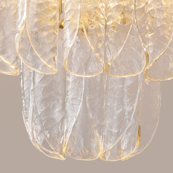 Mimosa (Round) Glass Chandelier - Image 4