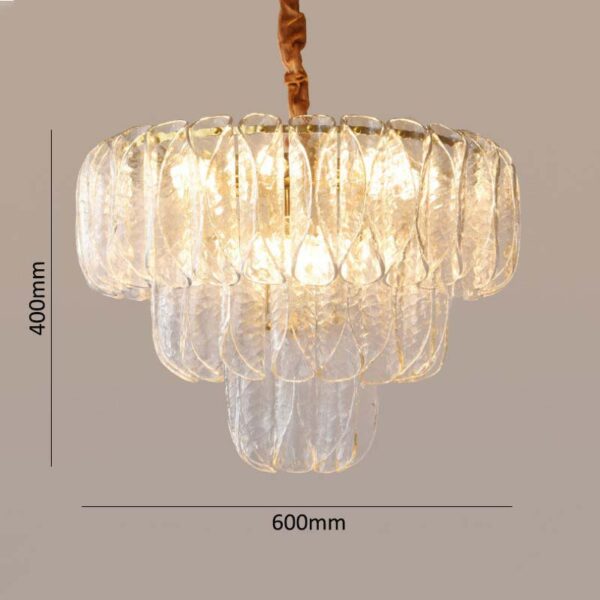 Mimosa (Round) Glass Chandelier - Image 5