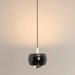 Round and Round (Black) LED Pendant Lamp luxury lighting home decor store india