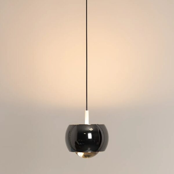 Round and Round (Black) LED Pendant Lamp luxury lighting home decor store india