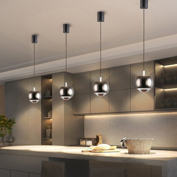 Round and Round (Black) LED Pendant Lamp - Image 5