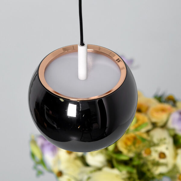 Round and Round (Black) LED Pendant Lamp - Image 4
