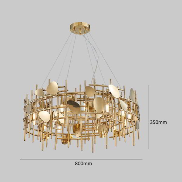 Sand Ripple 800 Chandelier - Image 6