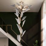 Summer Leaves LED Chandelier luxury lighting home decor store india