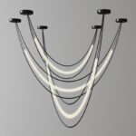 Time After Time LED Chandelier luxury lighting home decor store india