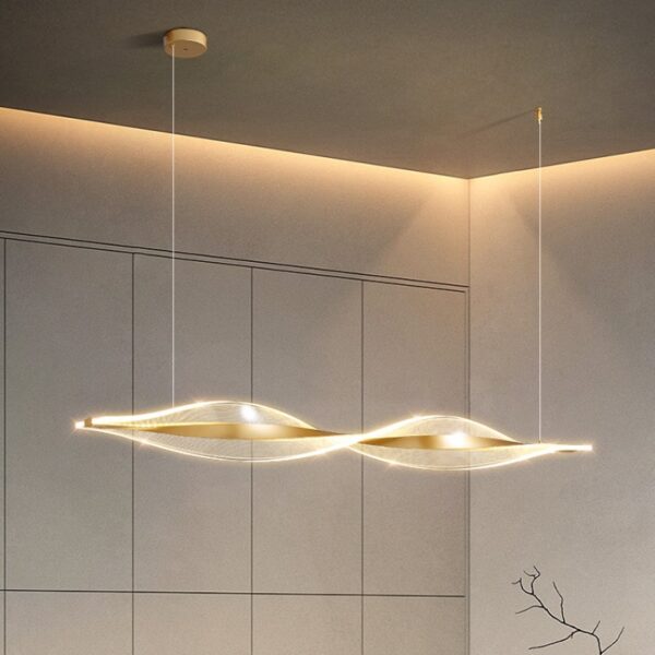 Twisted LED Hanging Lamp - Image 3