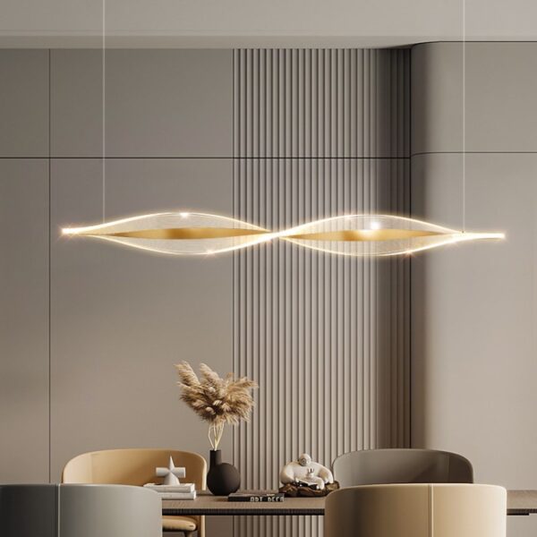 Twisted LED Hanging Lamp - Image 4