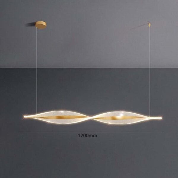 Twisted LED Hanging Lamp - Image 7