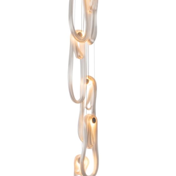 White Flag Glass Pendant Lamp - Image 5